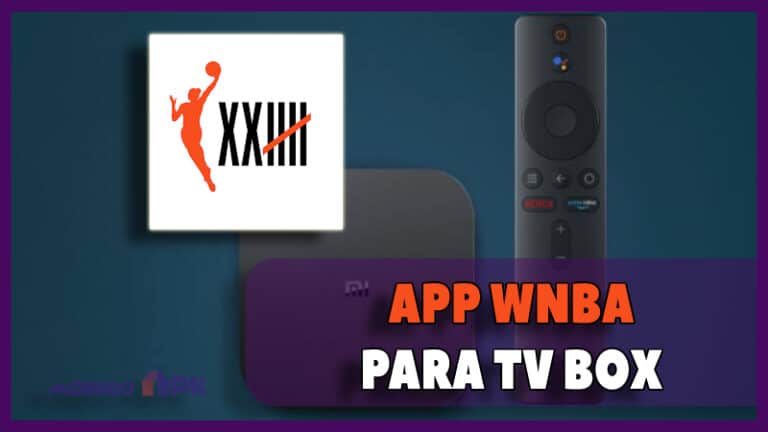como descargar WNBA tv box app android tv