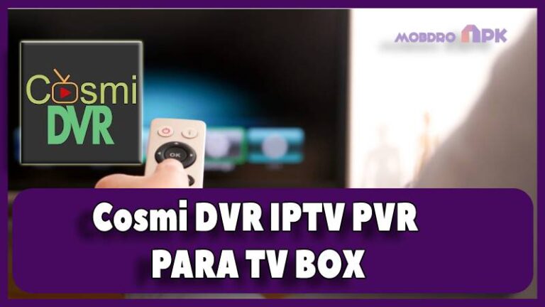 Cosmi DVR IPTV PVR tv box