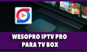 WESOPRO IPTV PRO tv box
