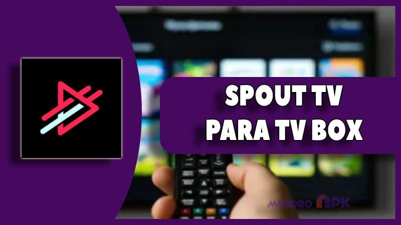 app Spout TV para tv box