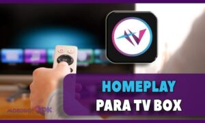 app homeplay tv box